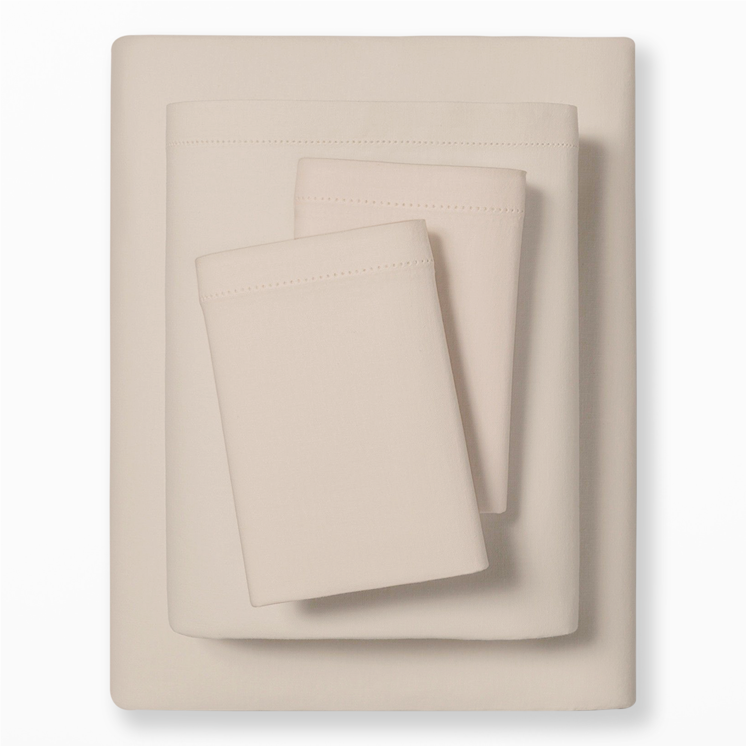 Organic Cotton Sheet Set - Taupe - Makemake Organics