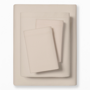 Organic Cotton Sheet Set - Taupe - Makemake Organics