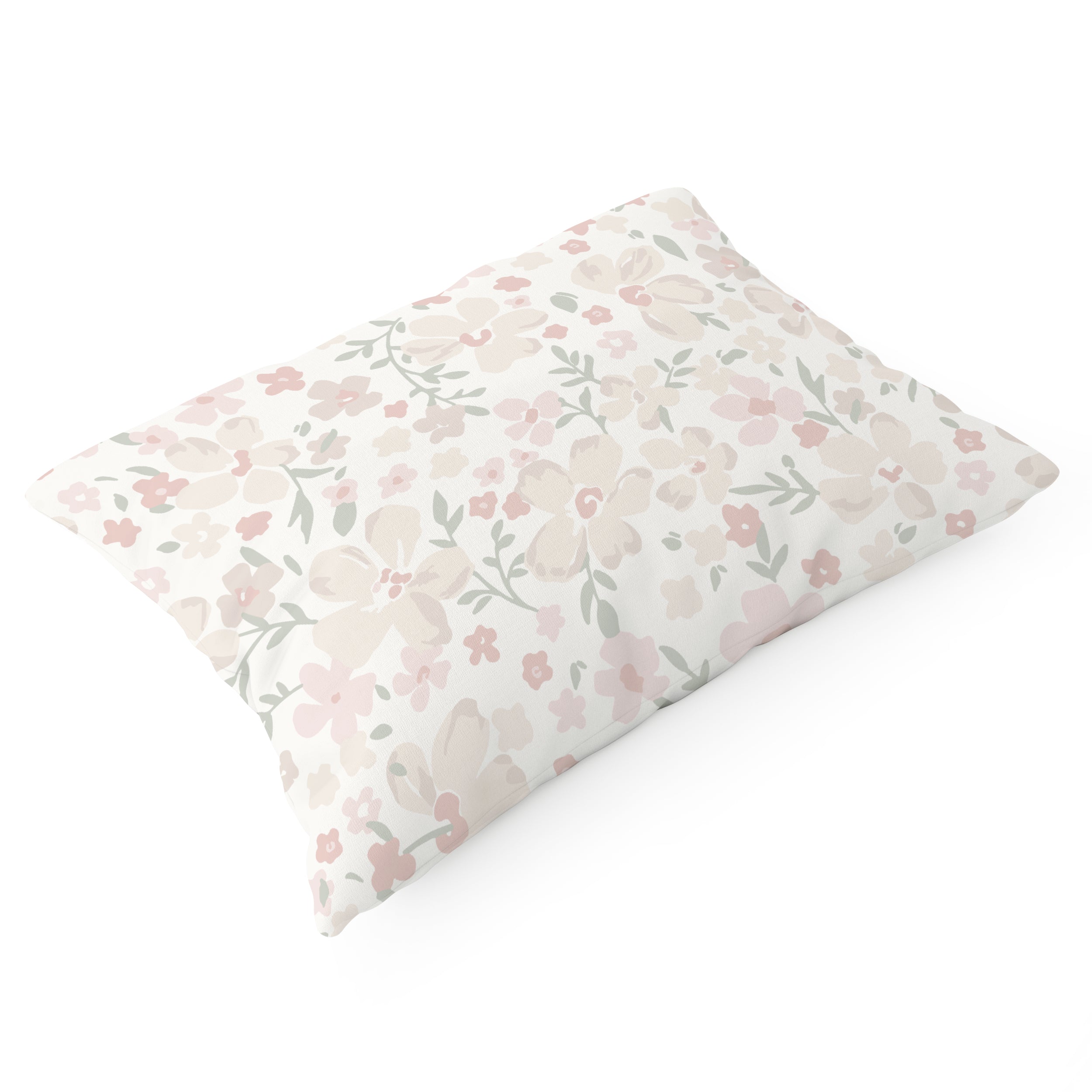 Organic Toddler Pillowcase - Blossom - Makemake Organics