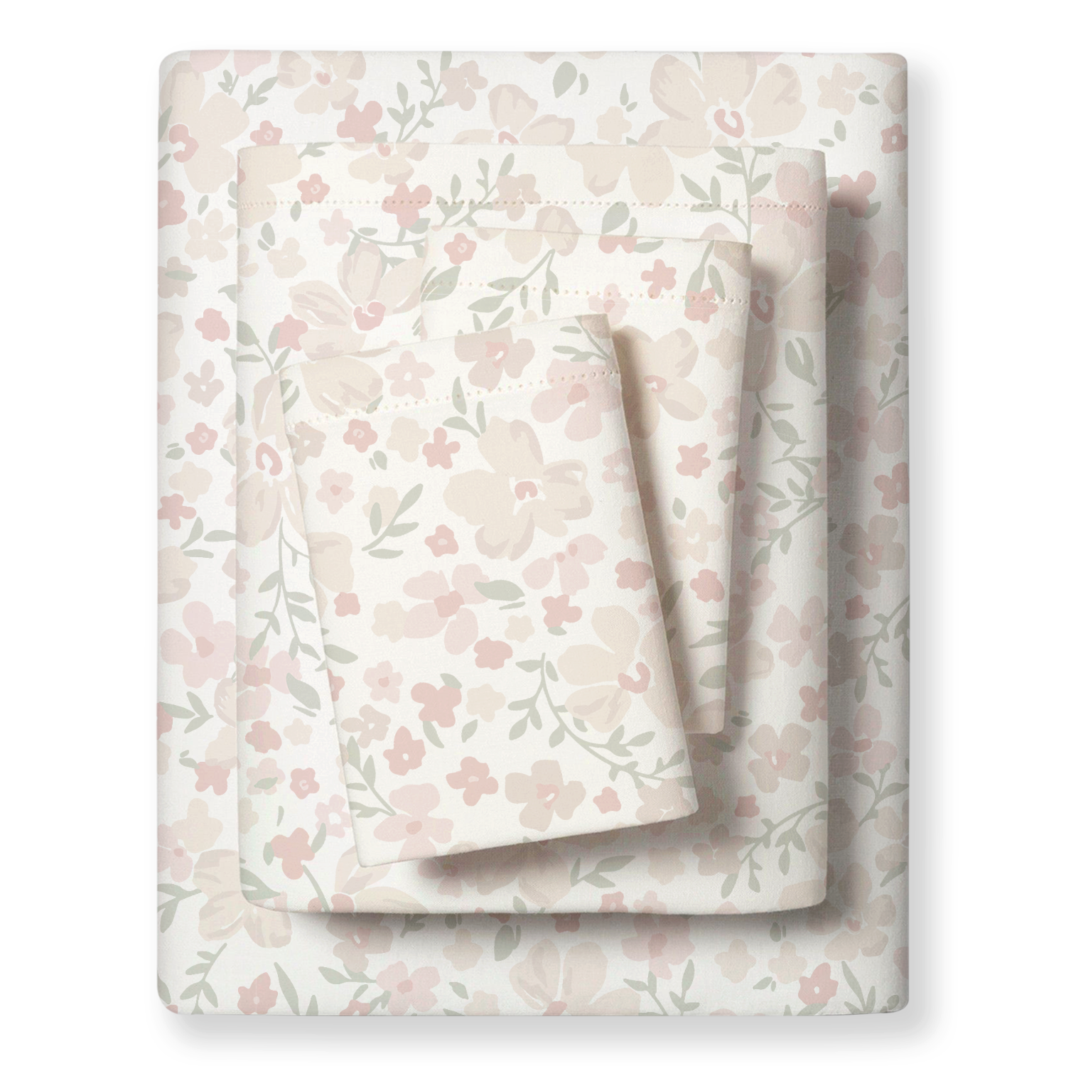 Organic Cotton Sheet Set - Blossom - Makemake Organics