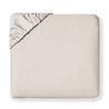 Organic Kids Fitted Sheet - Taupe - Makemake Organics