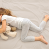 Organic Kids Fitted Sheet - Taupe - Makemake Organics