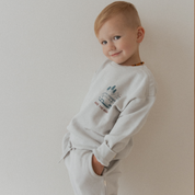 Organic Fleece Sweatshirt - Travel - Makemake Organics