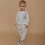 Organic Fleece Sweatshirt - Travel - Makemake Organics