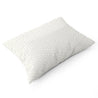 Organic Cotton Toddler Pillowcase - Cobi Blue Fleck - Makemake Organics