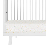 Organic Crib Sheet - Dotty (Open Box) - Makemake Organics