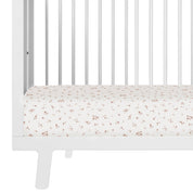 Organic Crib Sheet - Bloom - Makemake Organics
