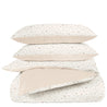 Organic Duvet Cover - Bloom & Polka Dots - Makemake Organics