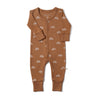 Organic Snap Romper  - Charleston - Makemake Organics