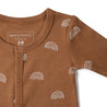 Organic Snap Romper  - Charleston - Makemake Organics