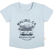 Organic Kids T-Shirts - Malibu Beach Club - Makemake Organics