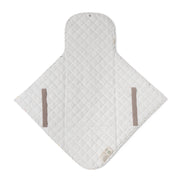 Organic Portable Changing Mat - Pebble Multi - Makemake Organics