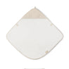 Organic Cotton Hooded Baby Towel & Poncho - Sand Dune - Makemake Organics
