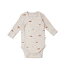 Organic Kimono Onesie - Sunshine - Makemake Organics