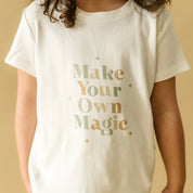 Organic Toddler T-shirt & Pant Set - Make Your Own Magic - Makemake Organics