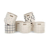 Storage Basket Mesh Lace - Slate Blue - Makemake Organics
