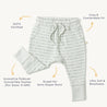 Organic Jogger Pants - Savannah - Makemake Organics