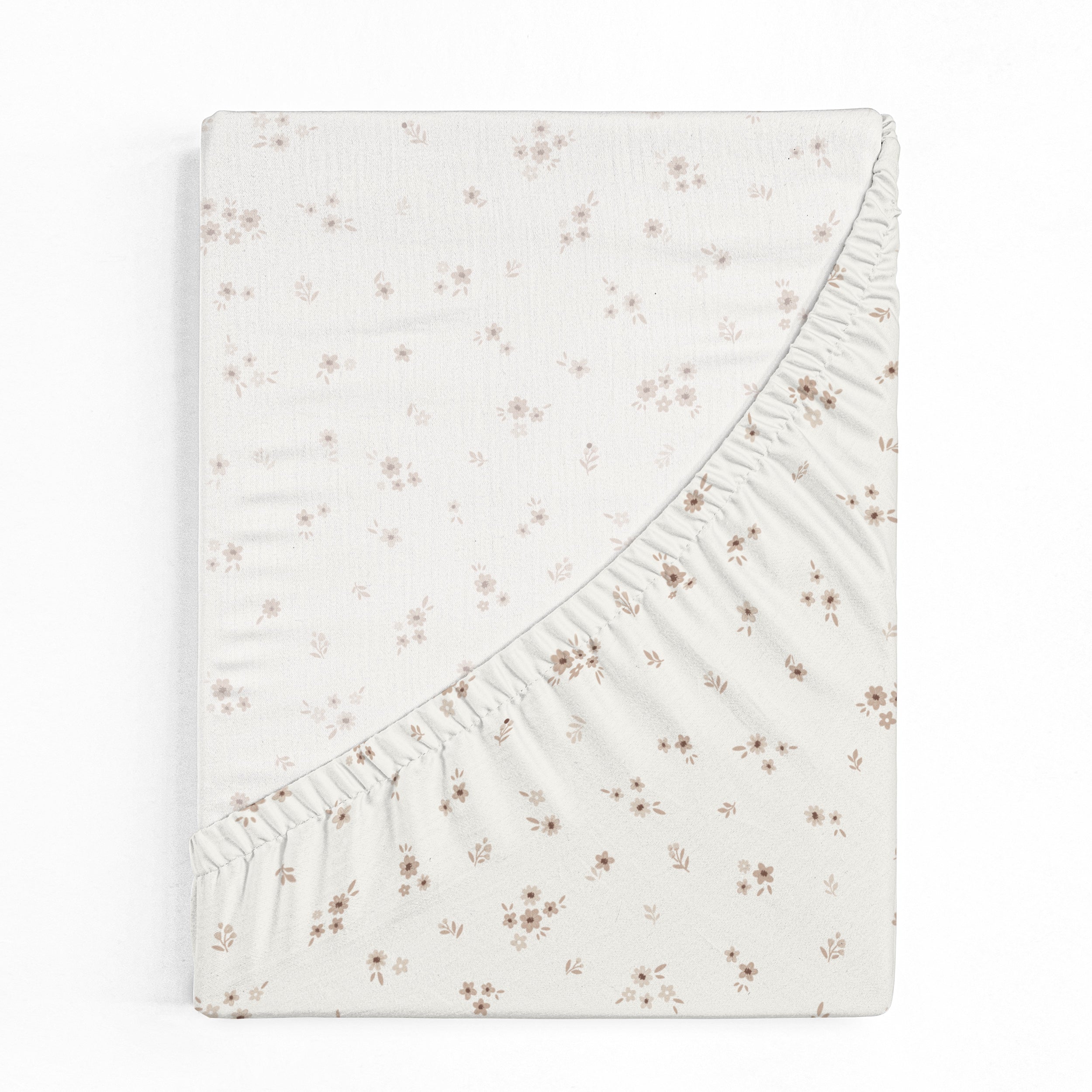Organic Crib Sheet - Bloom - Makemake Organics