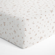 Organic Crib Sheet - Bloom - Makemake Organics