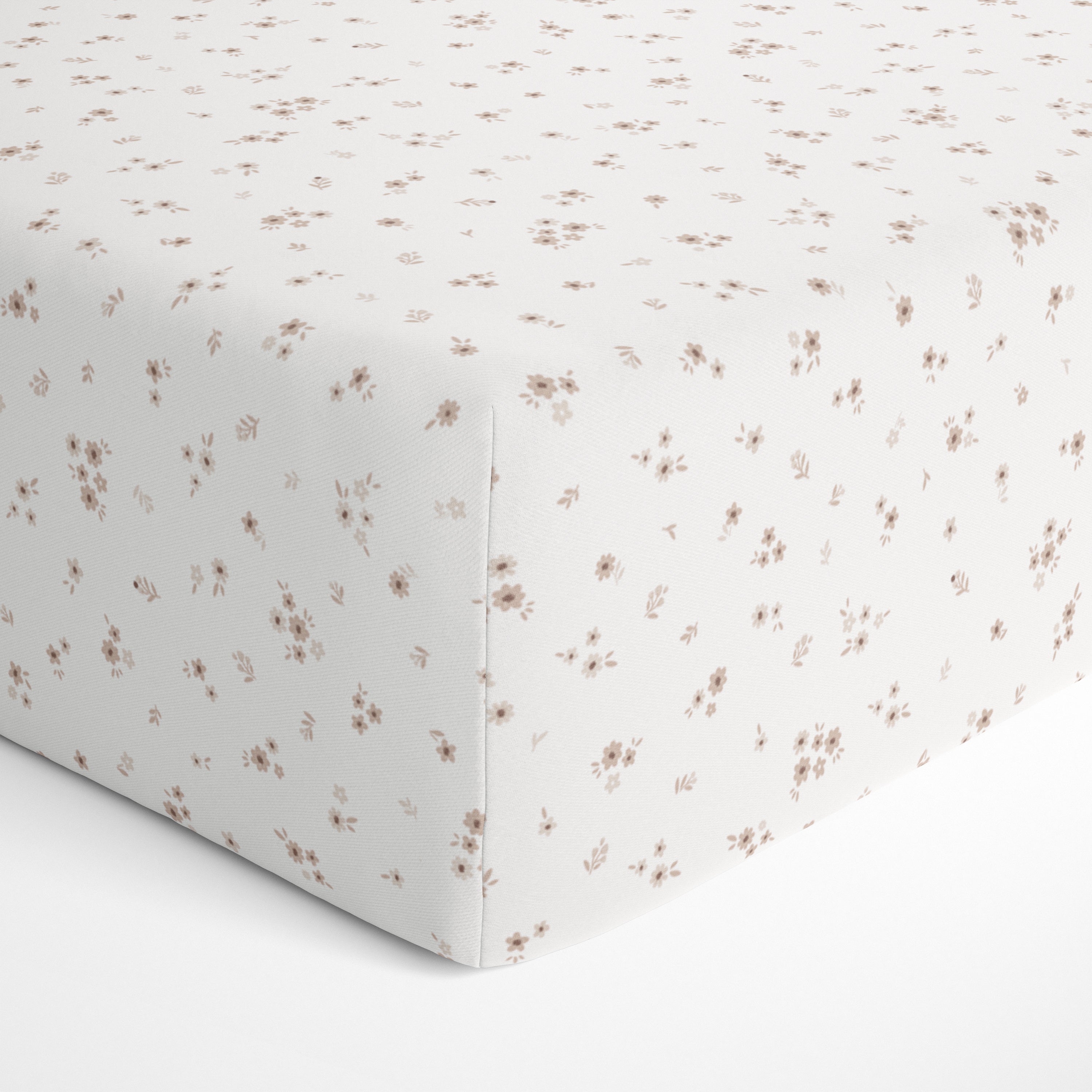 Organic Crib Sheet - Bloom - Makemake Organics