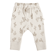 Organic Baby Toddler Harem Pants - Cactus - Makemake Organics