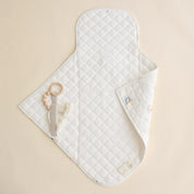 Organic Portable Changing Mat - Rainbow - Makemake Organics
