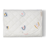 Organic Portable Changing Mat - Rainbow - Makemake Organics