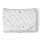 Organic Portable Changing Mat - Pebble Multi