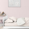 Organic Cotton Sheet Set - Lola Blush Groovy Stripes - Makemake Organics