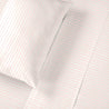 Organic Cotton Sheet Set - Lola Blush Groovy Stripes - Makemake Organics