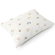 Organic Toddler Pillowcase - Rainbow - Makemake Organics