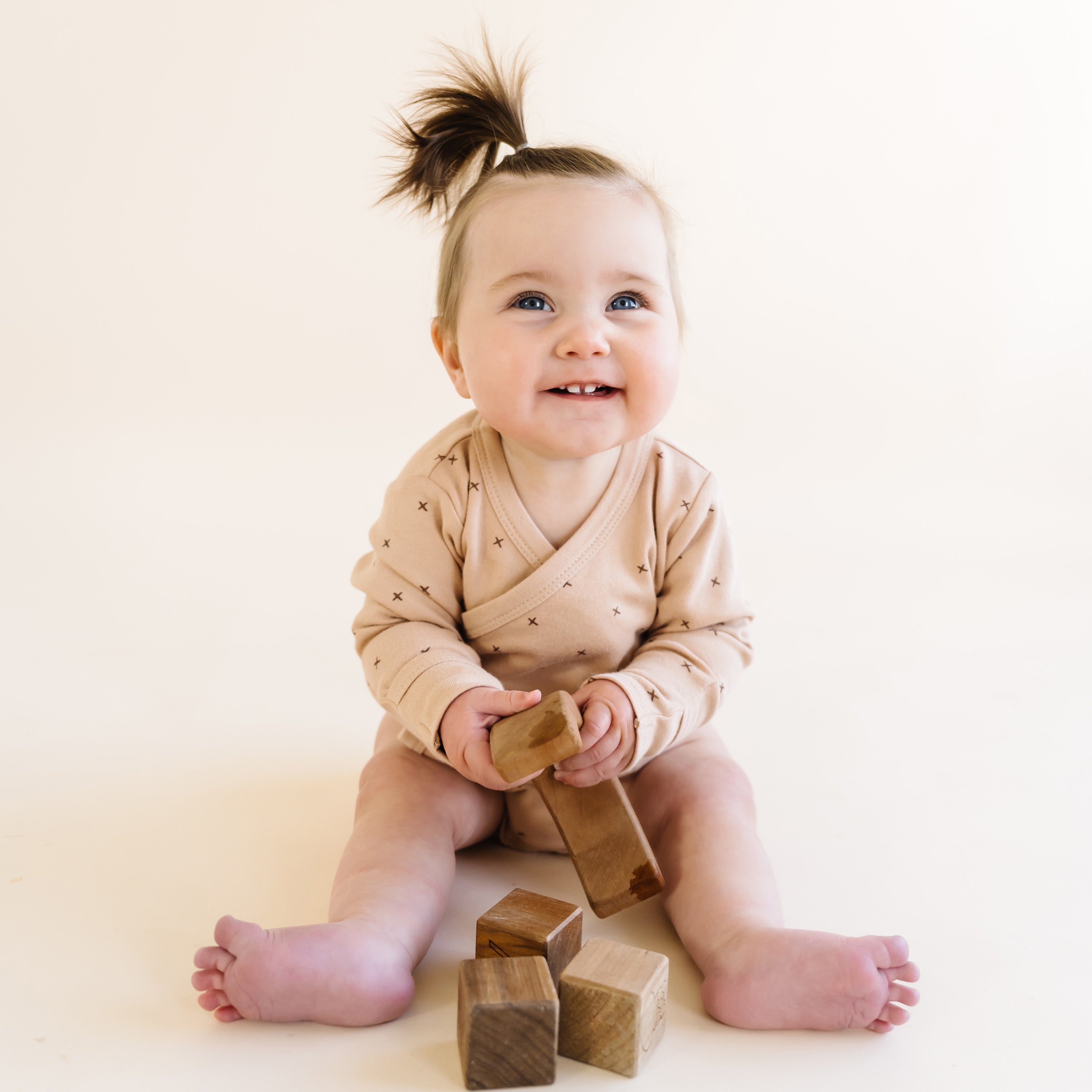 Organic Kimono Onesie - Faroe - Makemake Organics