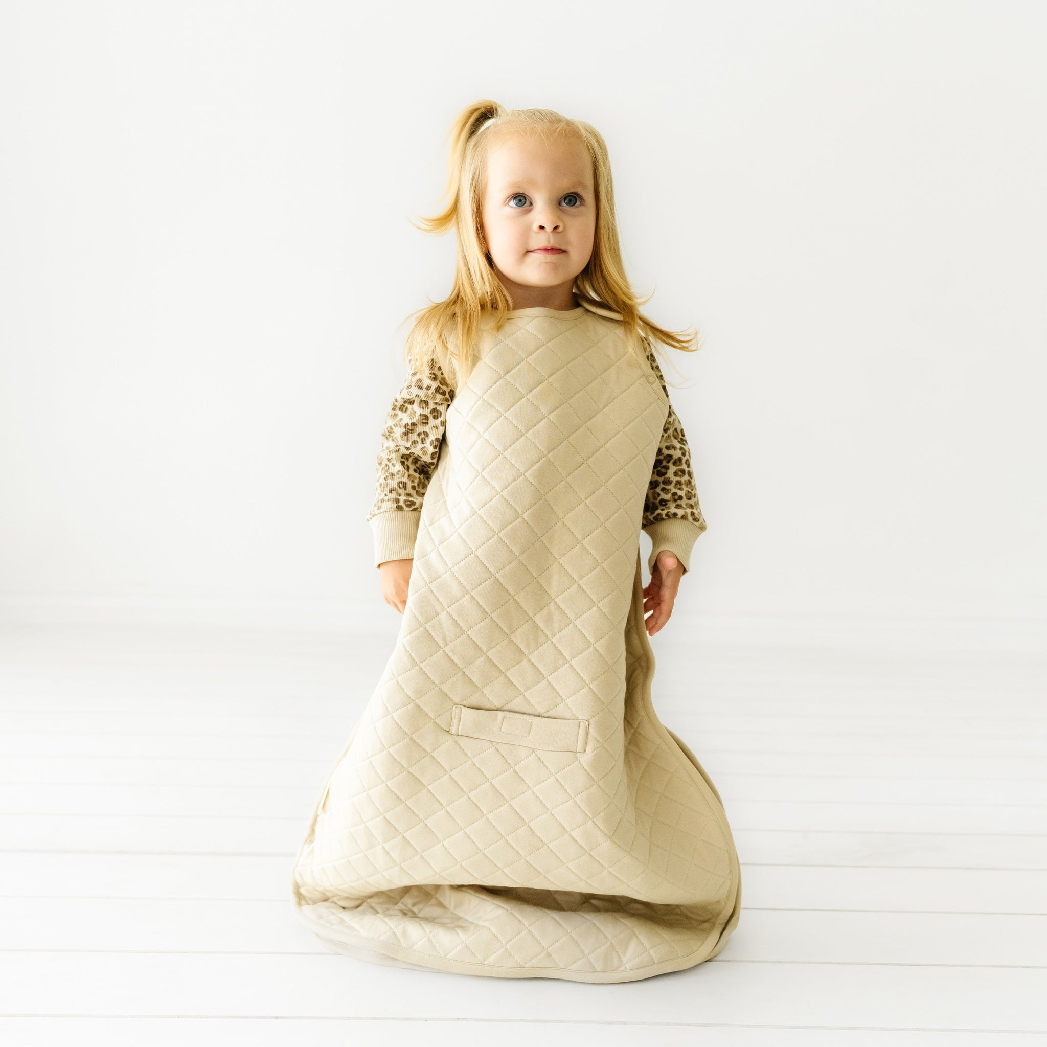 Organic Merino Wool Wearable Blanket - Oat